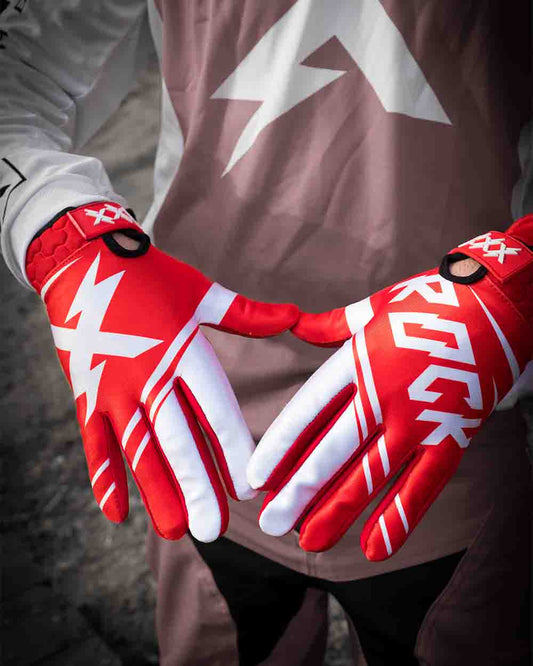 X Gloves RED - MOTO BMX DH