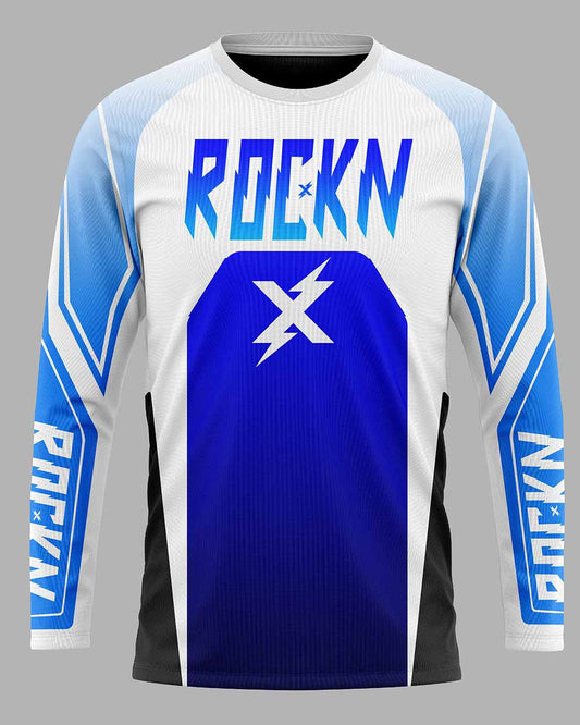 Gradient Blue Vented Jersey