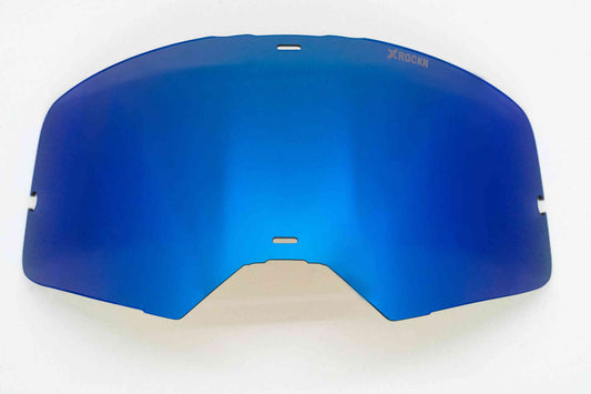 Blue Mirror replacement Lens - Elite MX Goggles