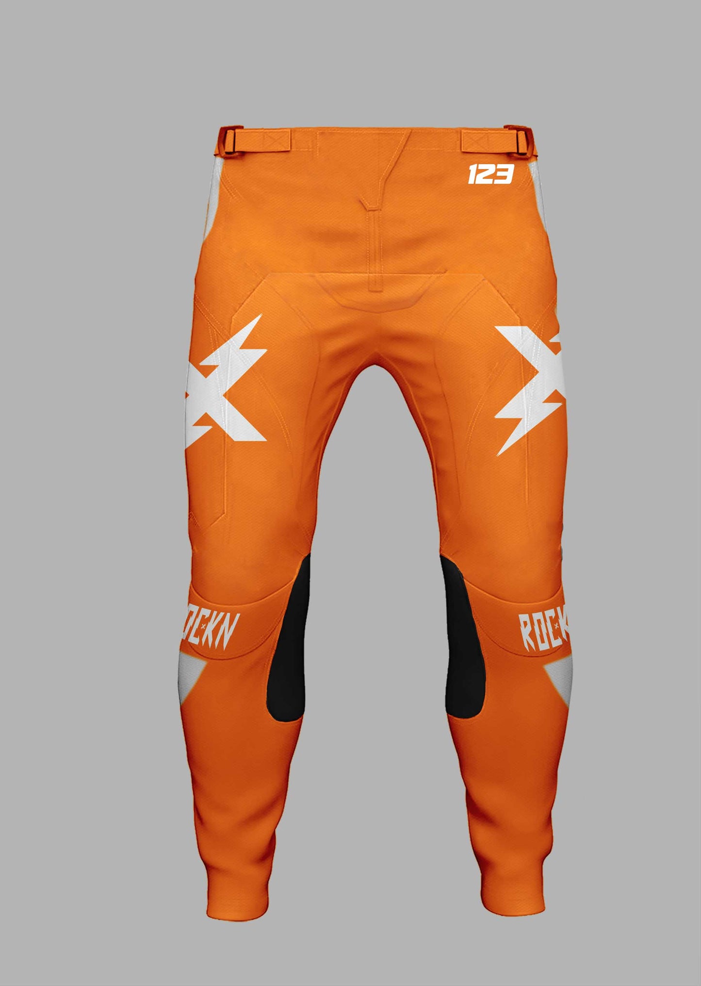 Elite Pants Slick Orange - FREE Custom Sublimation