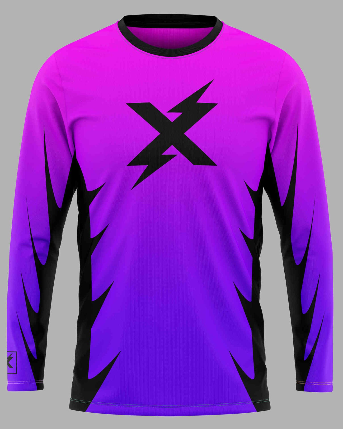 Gradient V2 Purple/Blue - Black Set