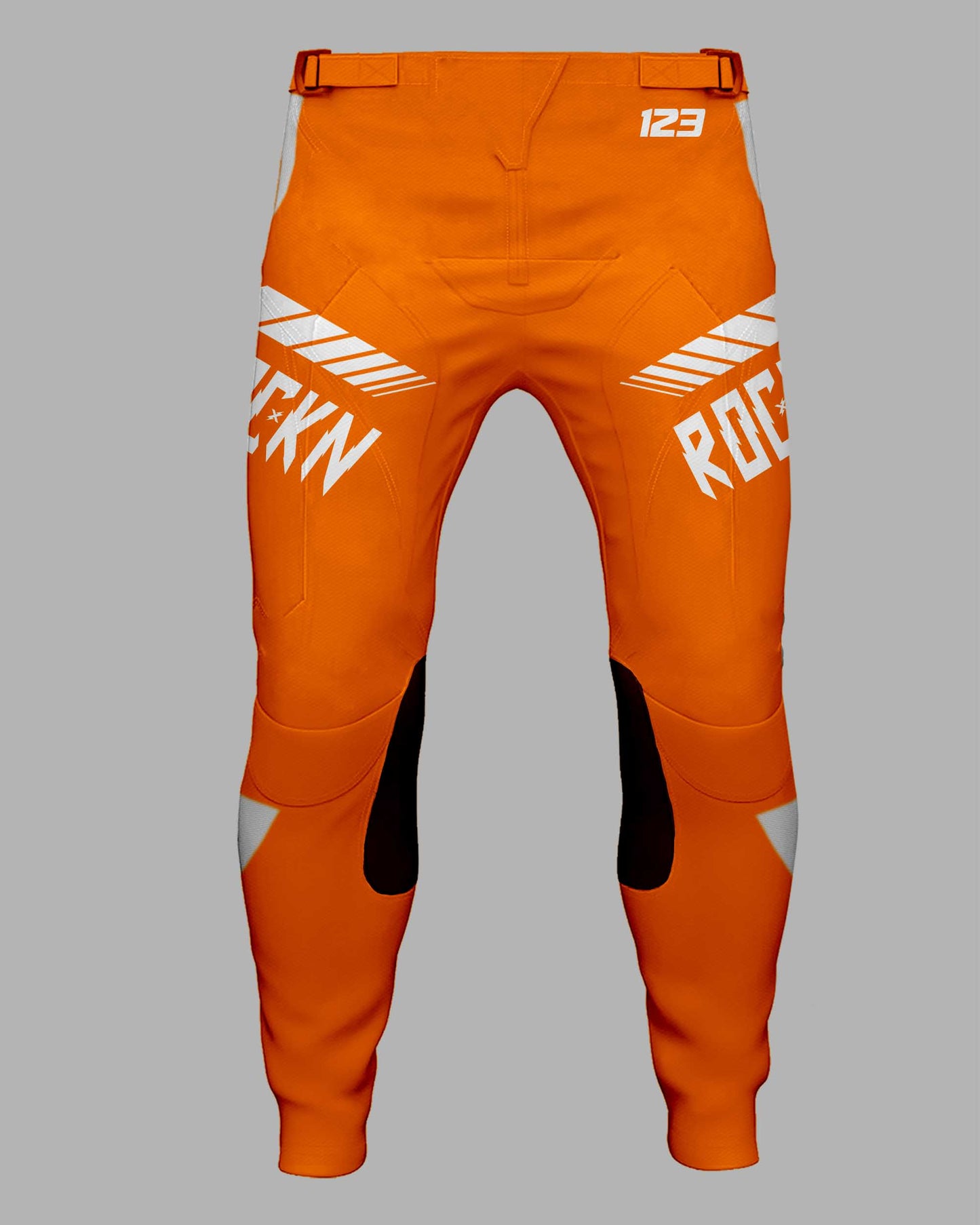 Elite Pants Speed Lines orange - FREE Custom Sublimation