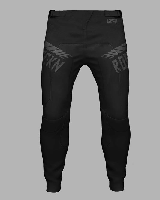 Elite Pants Speed Lines Ghost Black - FREE Custom Sublimation