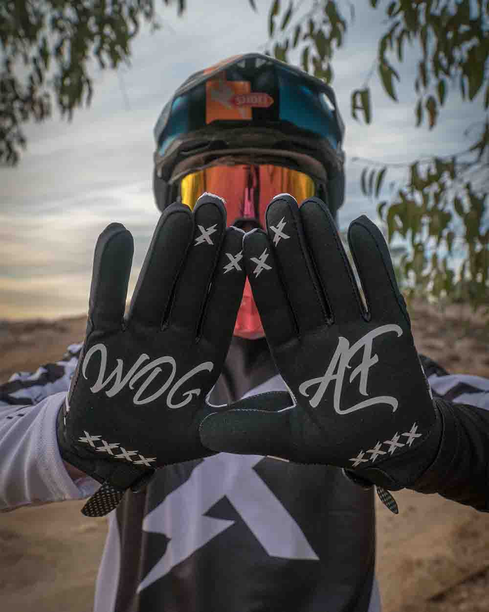 X Gloves Black - MOTO BMX DH