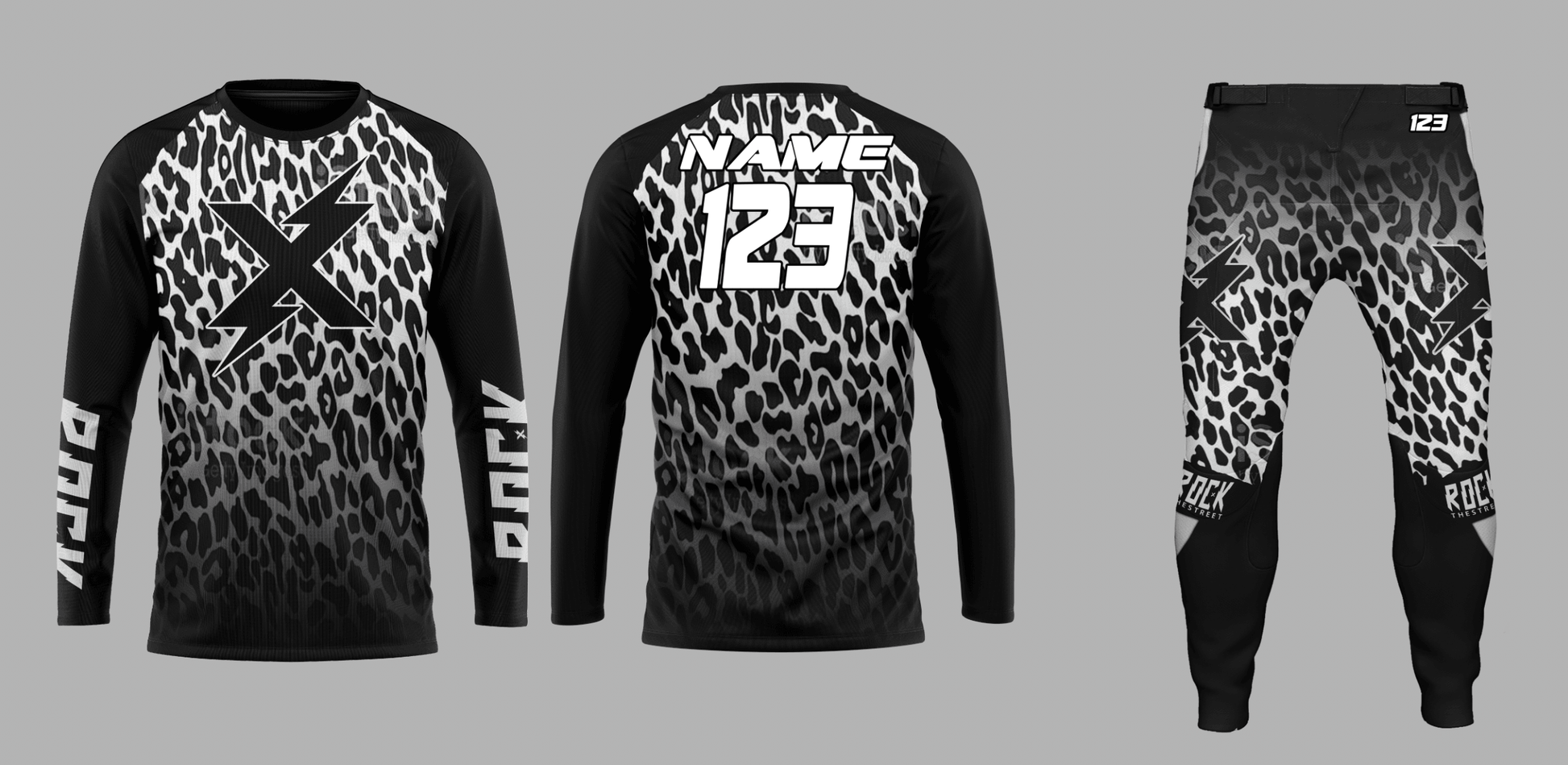 Custom Snow Leopard Set - Rockn Clothing